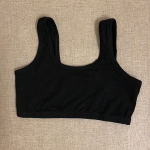 Arq Black Full Coverage Bra NWOT